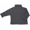 Cable knit lounge sweater, M antracite
