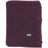 Moss knit throw torkkupeitto 130x180cm, purple fig