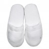 Premium velour slippers kylpytossut, white M