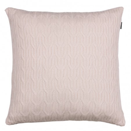 Gant Flat cable knit tyynynpäällinen, champagne pink