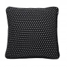 Polka Dot knit tyynynpäällinen, black