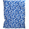 Blue Floral pussilakana, bold blue