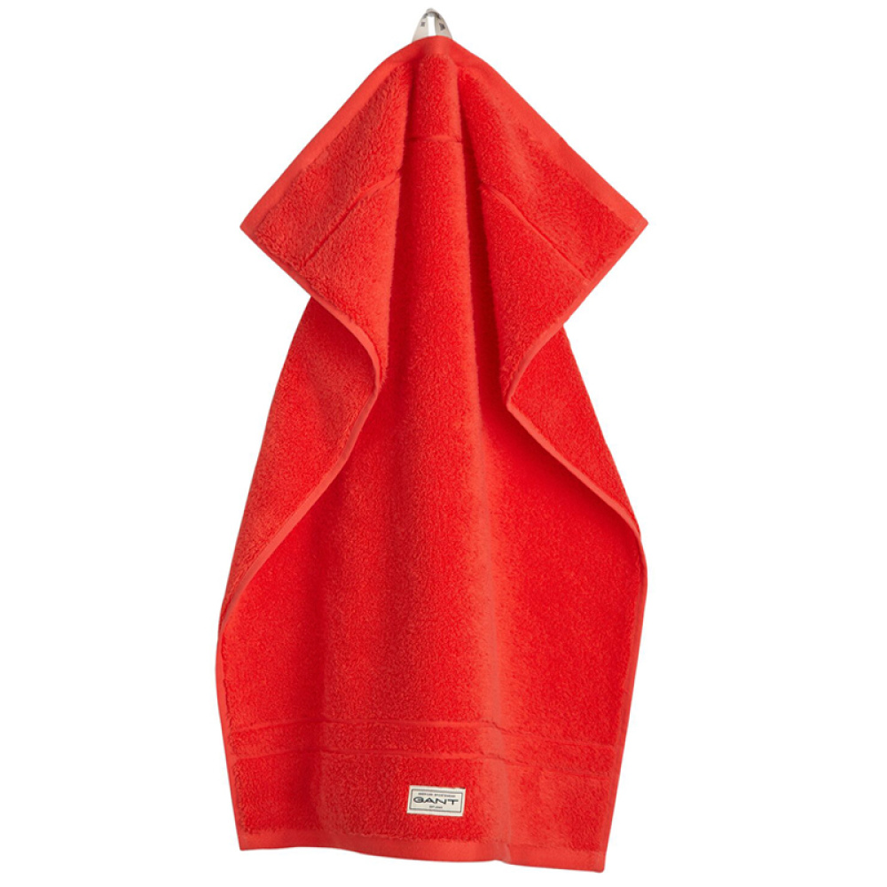 gant premium käsipyyhe 50x70cm, orange red