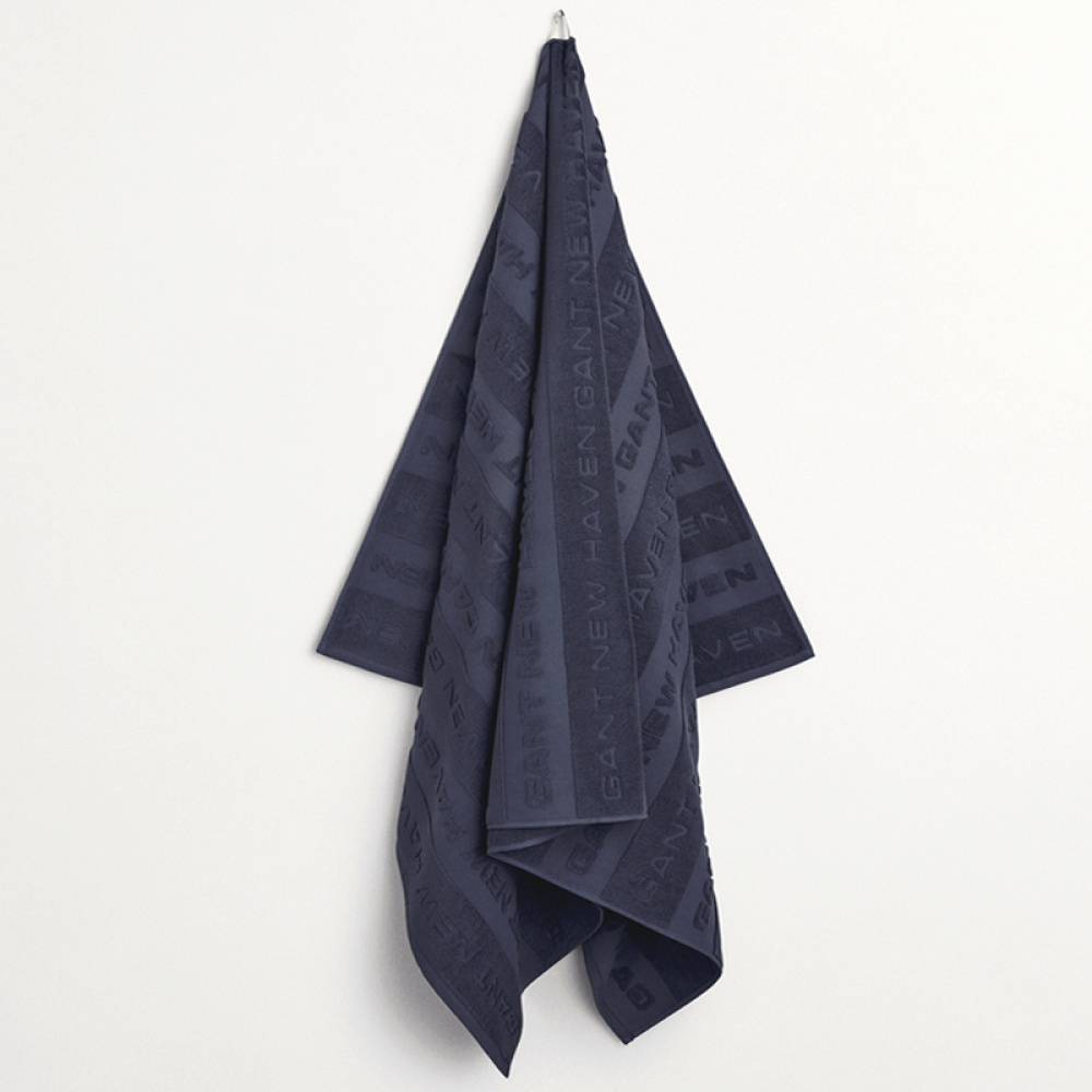 gant new haven beach towel rantapyyhe, evening blue