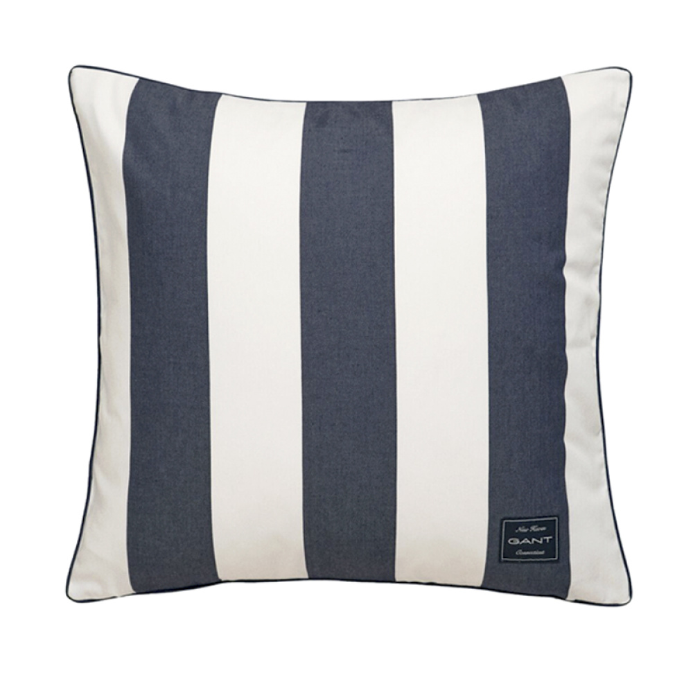 gant yacht stripe tyynynpäällinen, marine