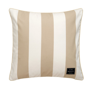 gant yacht stripe tyynynpäällinen, putty