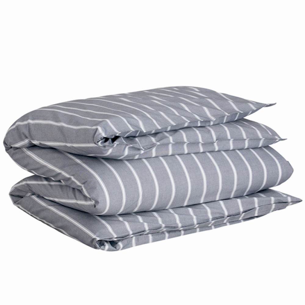 gant oxford stripe single duvet pussilakana, marine