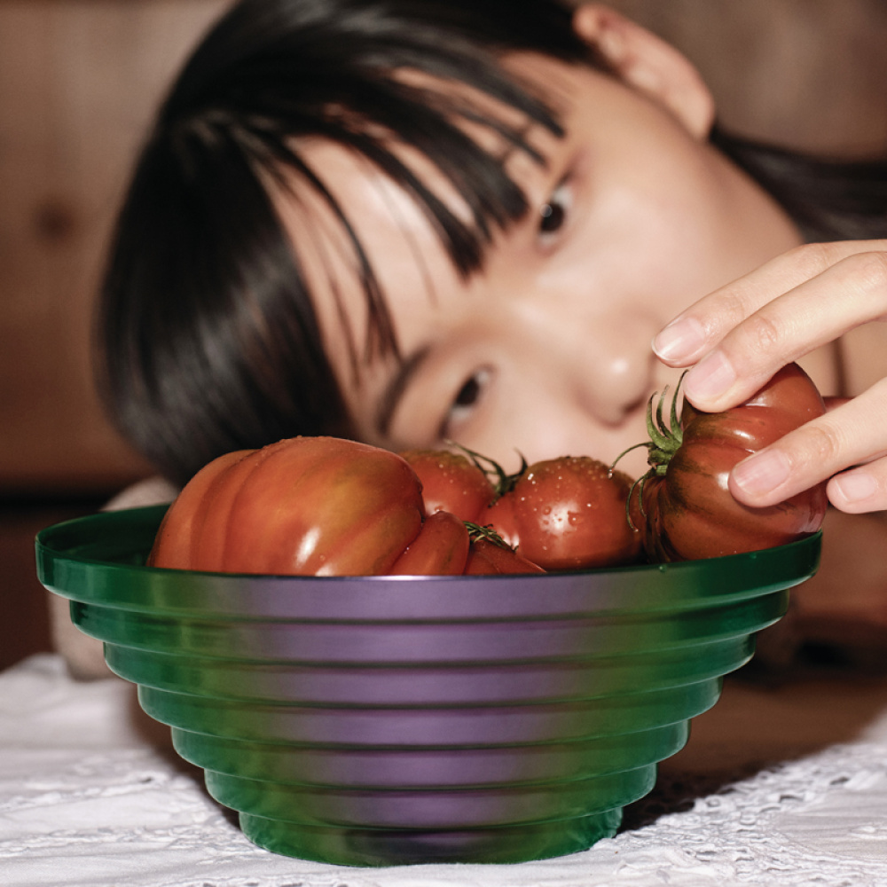 alessi maya kulho 20cm, vihreä violetti