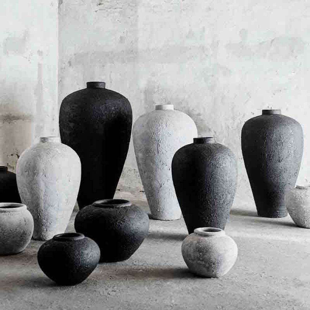 muubs jar luna black 18, terrakotta ruukku