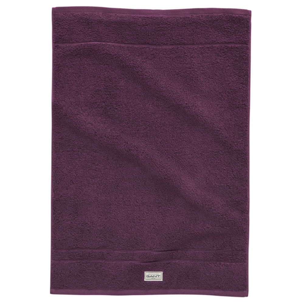 gant premium käsipyyhe 50x70cm, deep plum